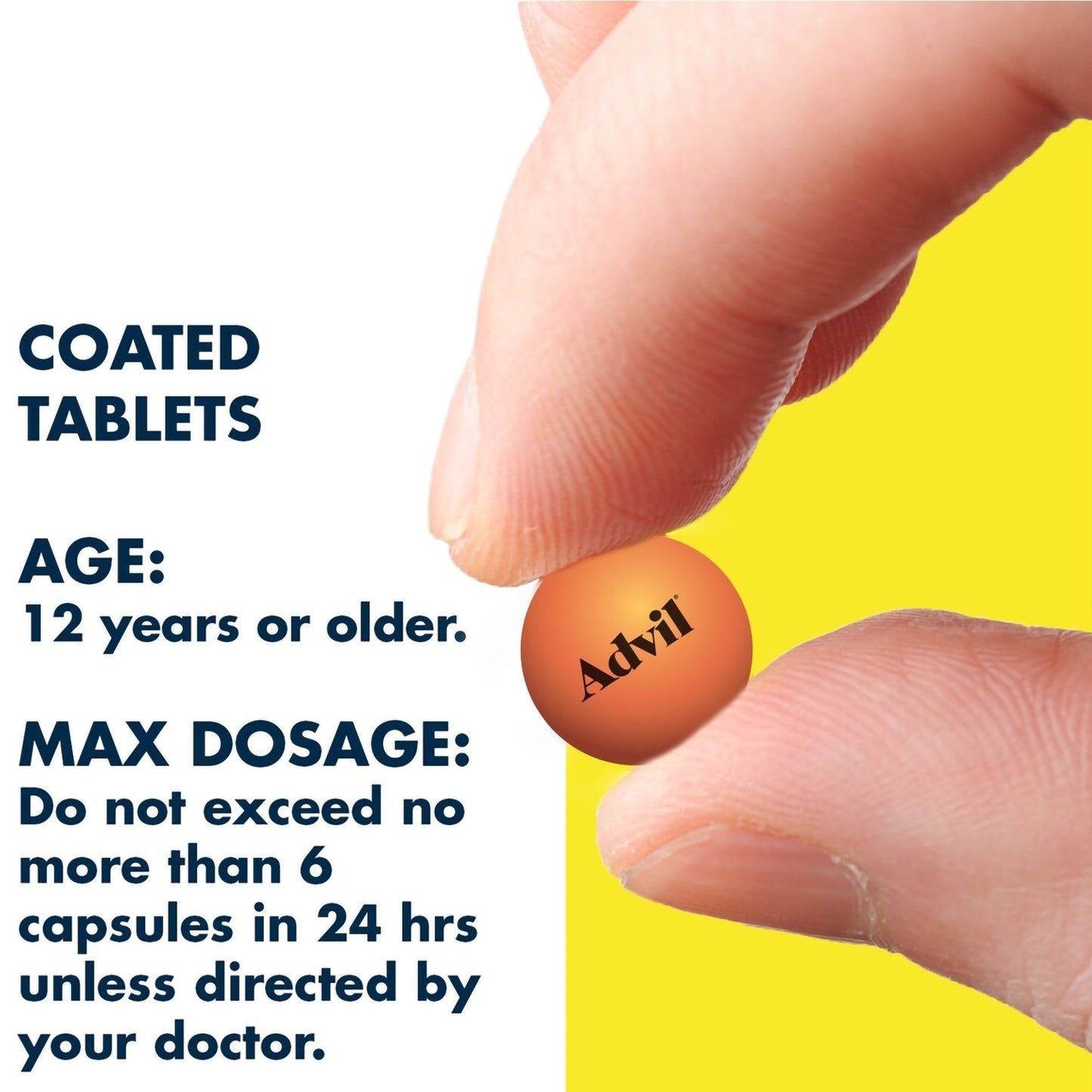Advil® Pain Relief 200 mg Strength Ibuprofen Tablet 100 per Bottle (533172_BT)