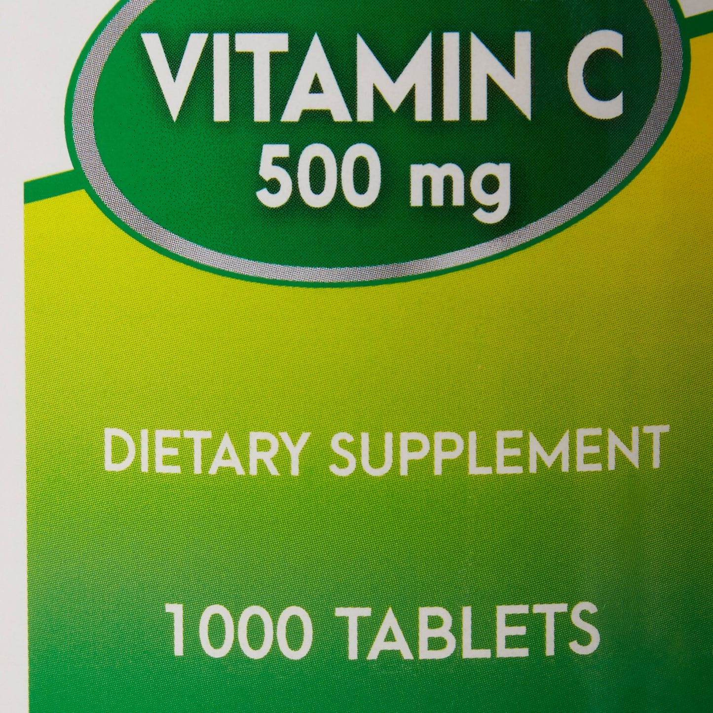 Geri-Care® Vitamin C Supplement Ascorbic Acid 500 mg Strength Tablet 1,000 per Bottle (633787_BT)