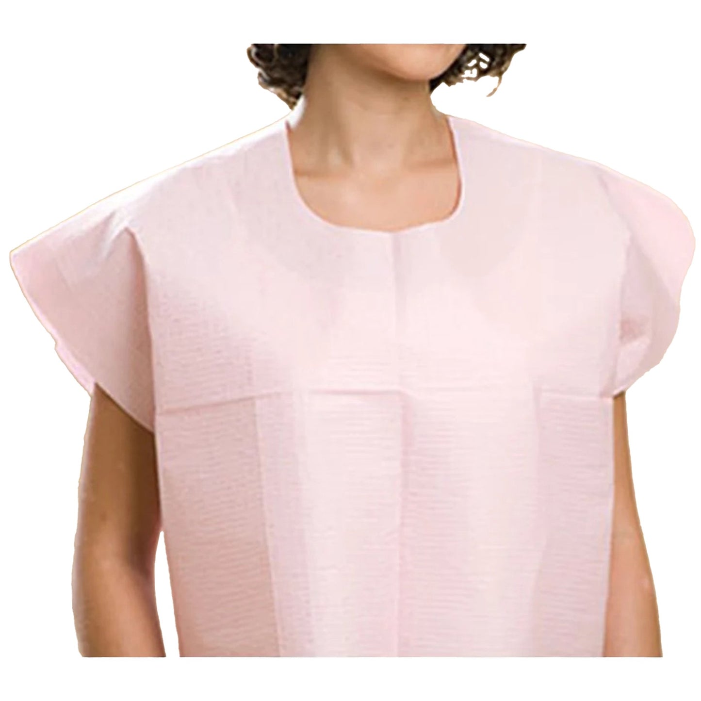 Graham Medical Products Exam Cape Mauve One Size Fits Most Front / Back Opening Without Closure Female Disposable (237141_CS)