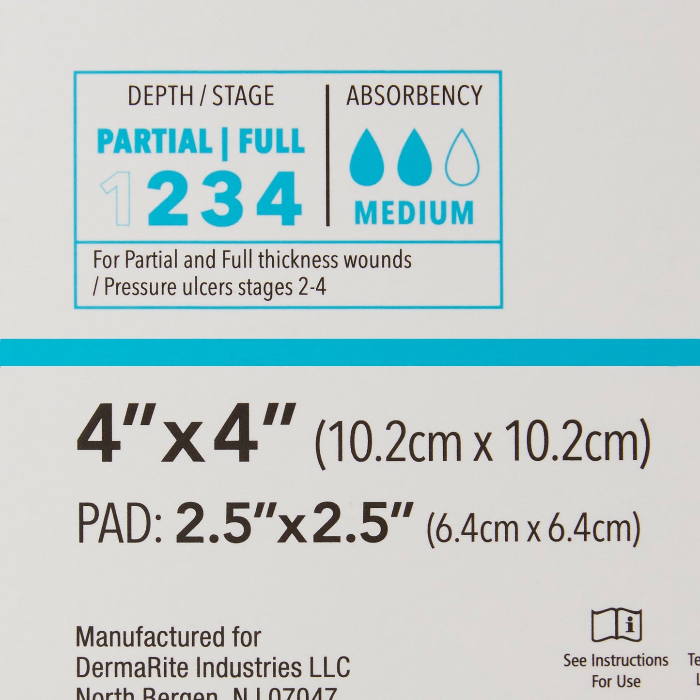 ComfortFoam™ Border Lite Thin Foam Dressing 4 X 4 Inch With Border Waterproof Backing Silicone Adhesive Square Sterile (1003181_EA)