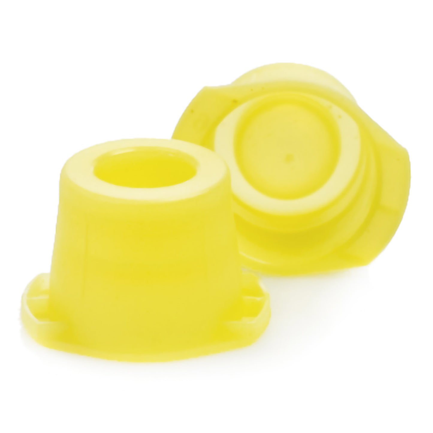 McKesson Tube Closure Polyethylene Snap Cap Yellow 12 mm / 13 mm / 16 mm (Universal) Fits Most 12mm, 13mm and 16mm Evacuated Glass Blood Collection Tubes and Plastic Test Tubes NonSterile (1082096_BG)