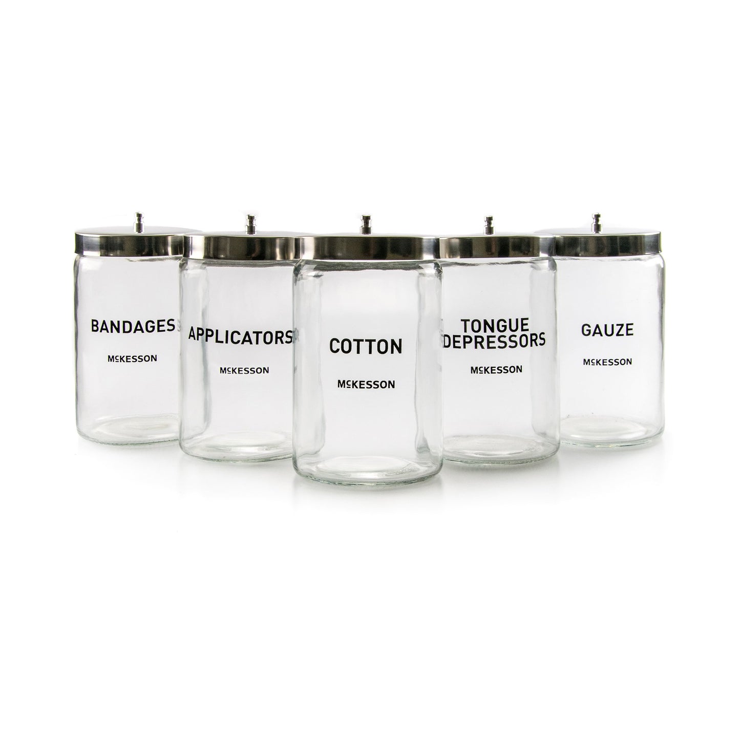 McKesson Sundry Jar 4-1/4 X 7 Inch Glass Clear (476666_ST)