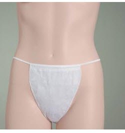One-Dees® Bikini Panty White One Size Fits Most Disposable (781432_EA)