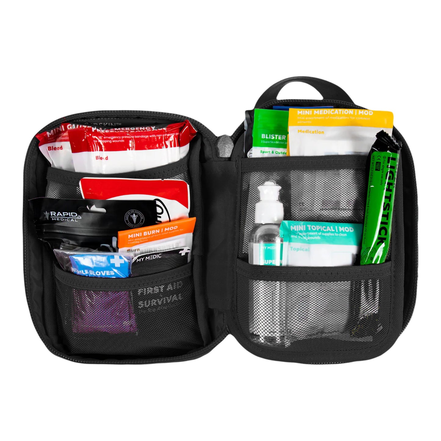 My Medic™ MYFAK Mini Pro First Aid Kit Black Soft Bag (1234448_EA)