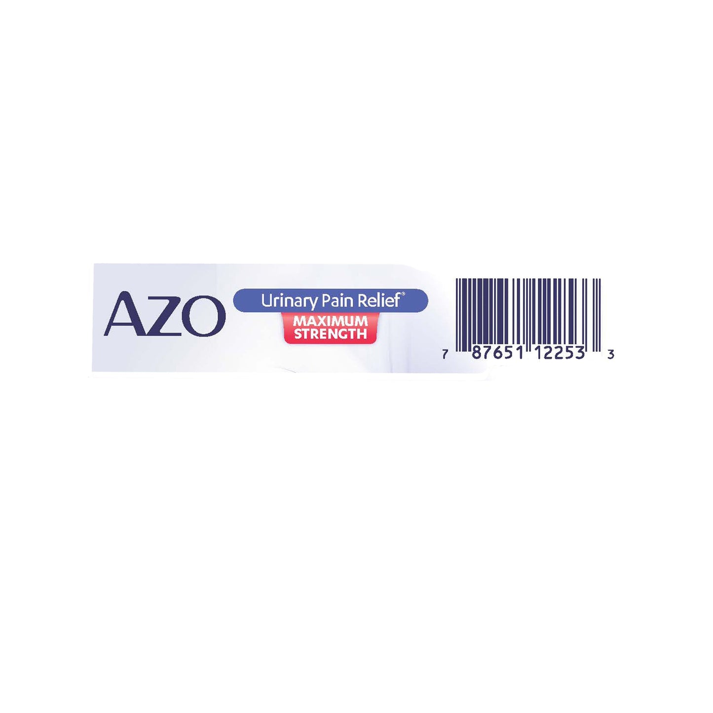 AZO® Maximum Strength Urinary Pain Relief 99.5 mg Strength Phenazopyridine Hydrochloride Tablet 12 per Box (1268925_BX)