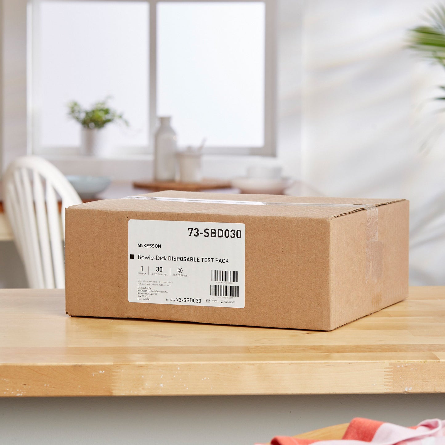 McKesson Sterilization Bowie-Dick Test Pack Steam (524874_CS)