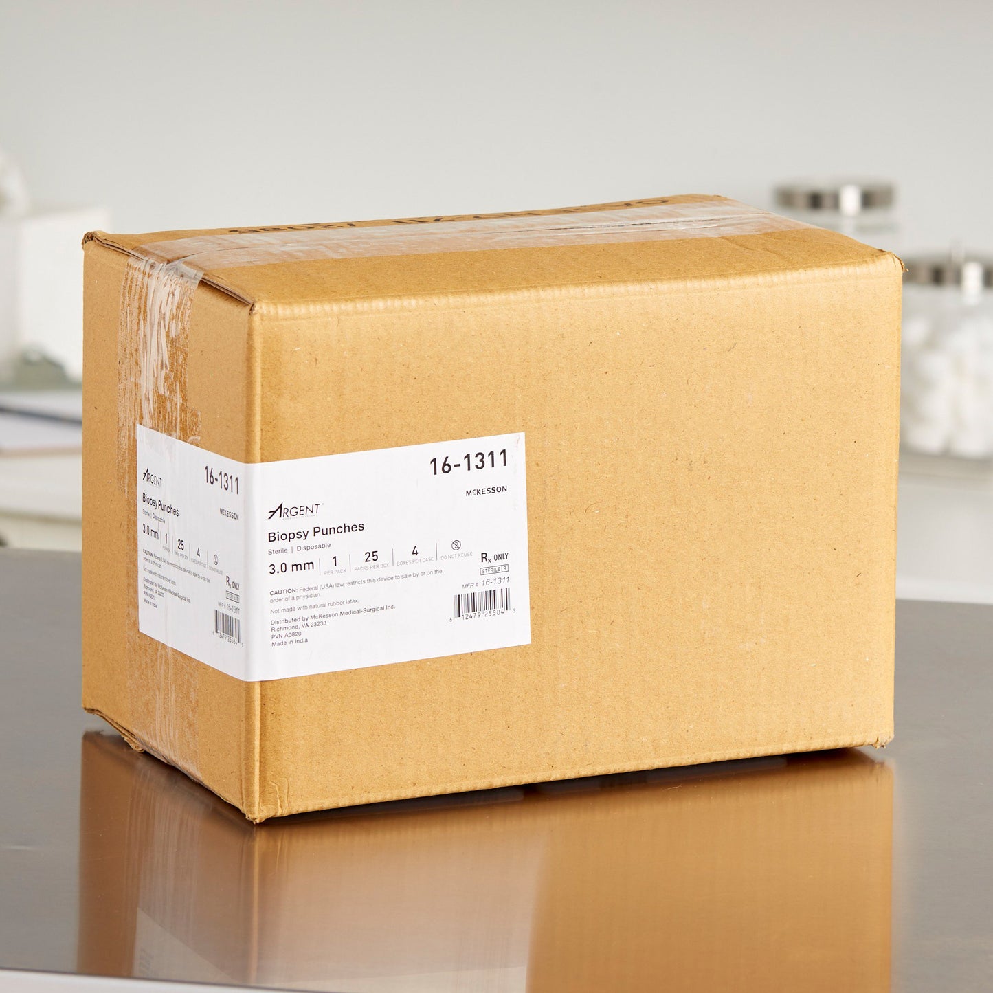 McKesson Argent™ Biopsy Punch Dermal 3 mm (1175172_BX)