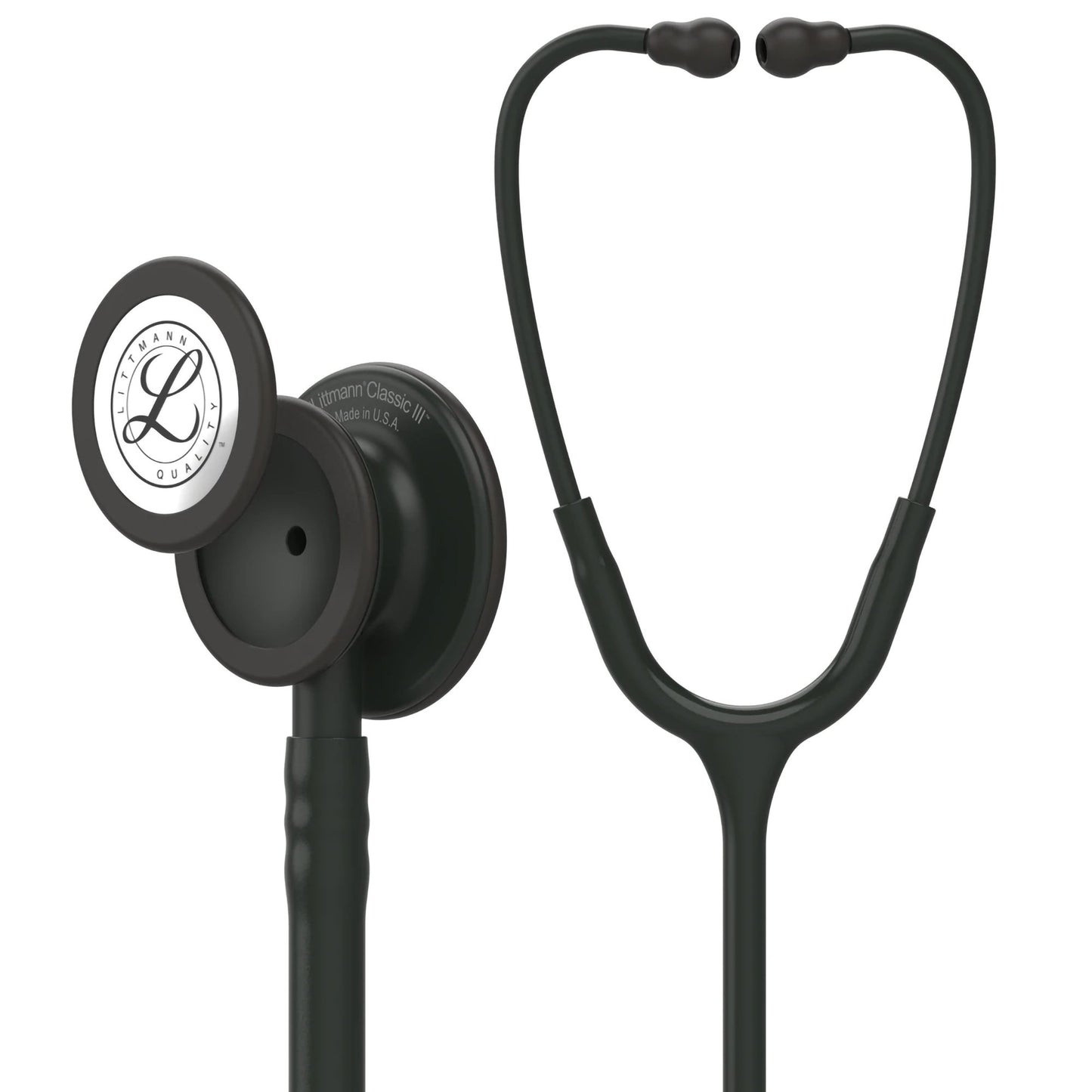 3M™ Littmann® Classic III™ Clinician Stethoscope Black 1-Tube 27 Inch Tube Convertible Chestpiece (957796_EA)