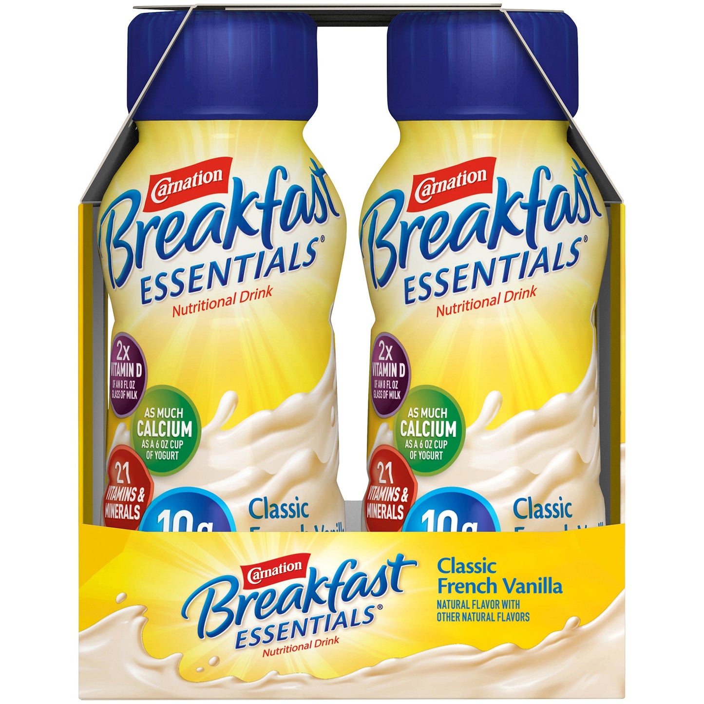 Carnation Breakfast Essentials® Oral Supplement French Vanilla Flavor Liquid 8 oz. Bottle (906177_EA)