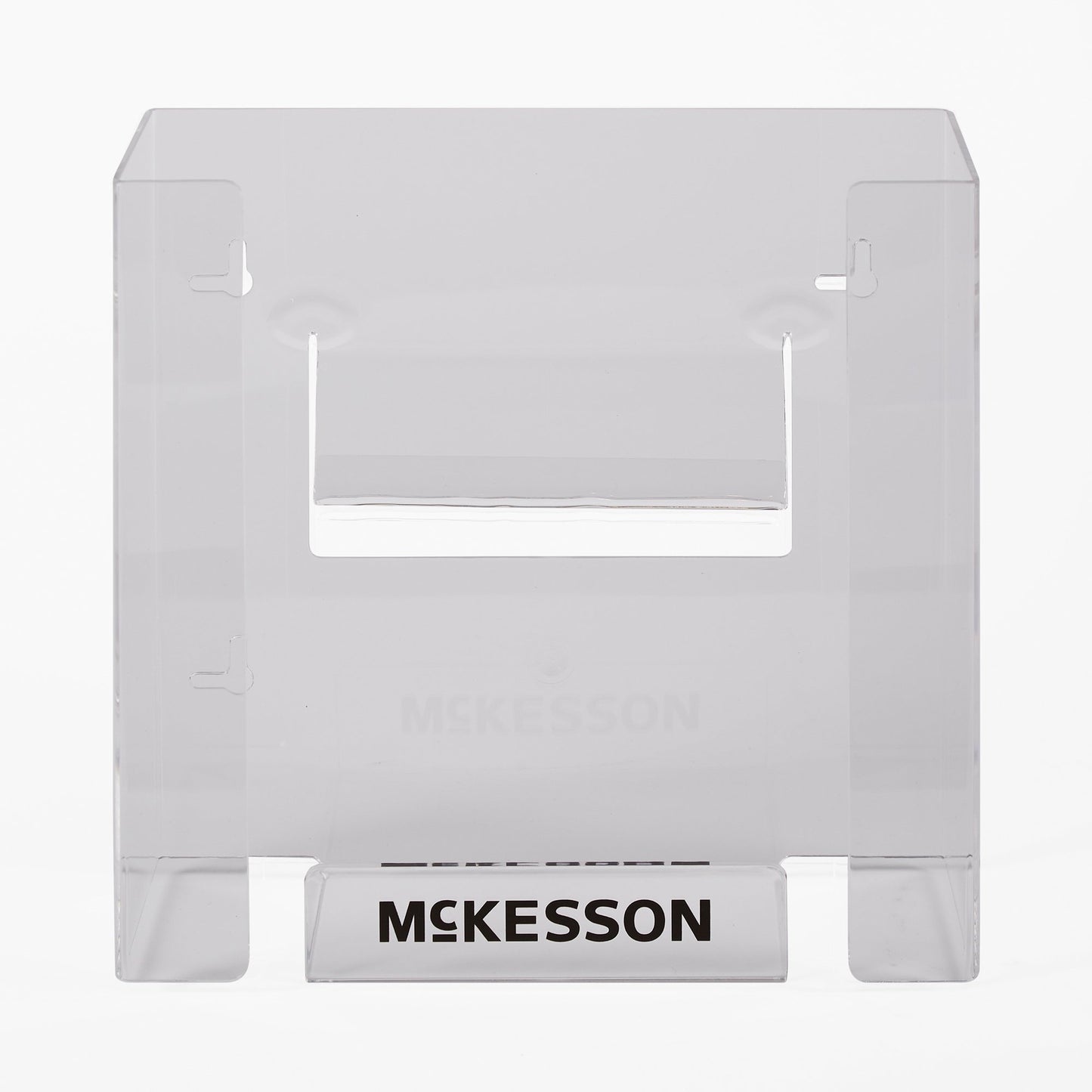 McKesson Glove Box Holder Horizontal or Vertical Mounted 2-Box Capacity Clear 4 X 10 X 10-3/4 Inch Plastic (464712_CS)