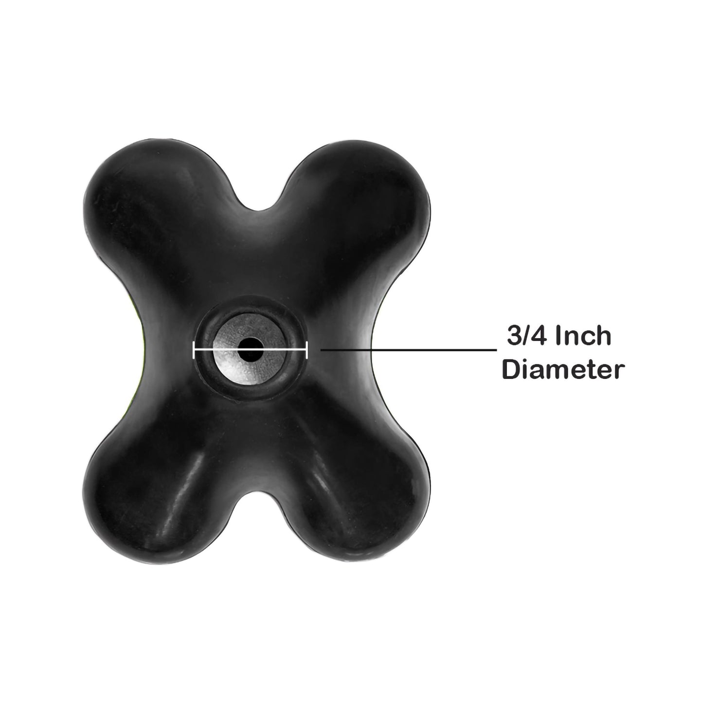 McKesson 4-Point Cane Tip For Cane with 3/4 Inch Diameter (1095394_BX)