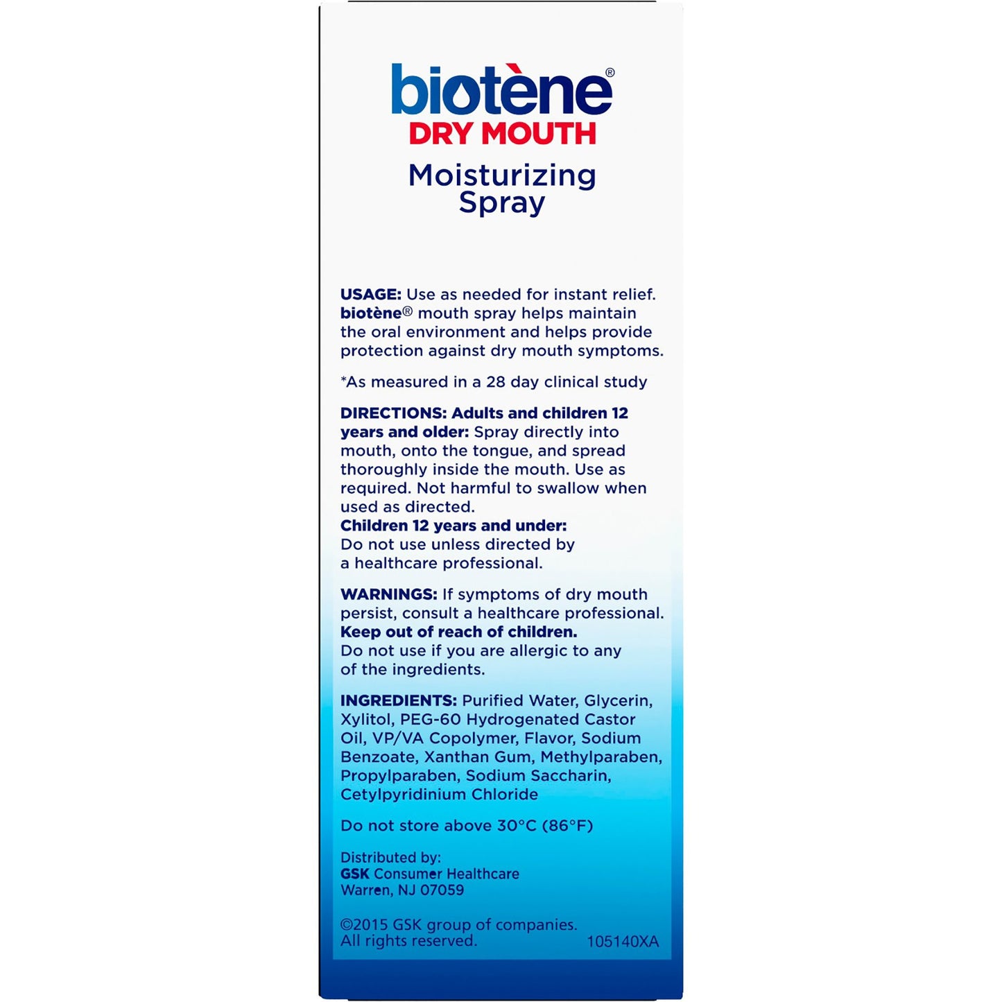 Biotene® Mouth Moisturizer 1.5 oz. Spray (720476_EA)