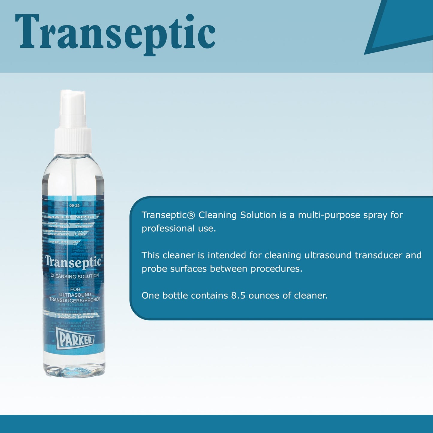 Transeptic® Surface Disinfectant Cleaner Pump Spray Liquid 8.5 oz. Bottle Alcohol Scent NonSterile (192560_CS)