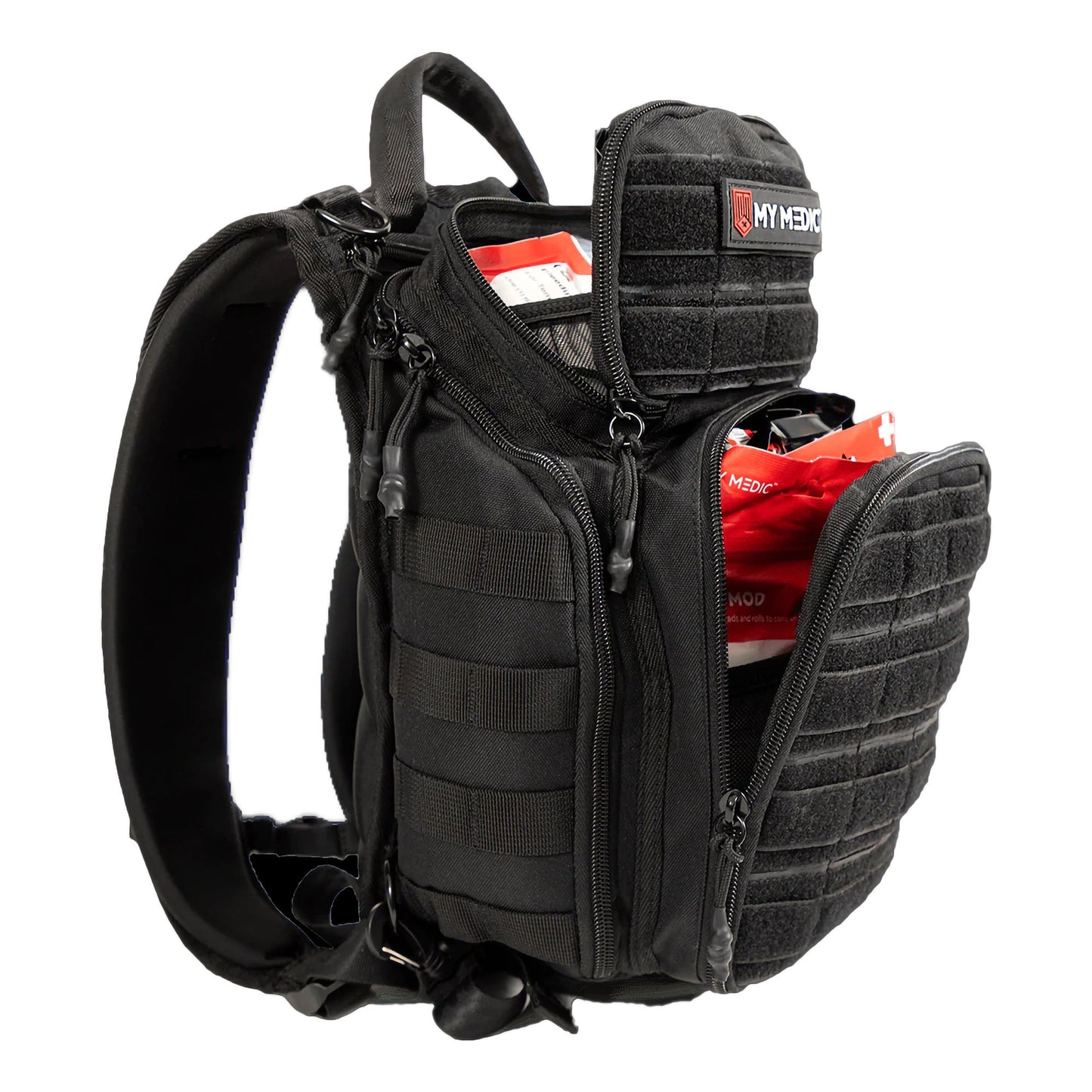 My Medic™ RECON Pro First Aid Kit Black Nylon Backpack (1207725_EA)