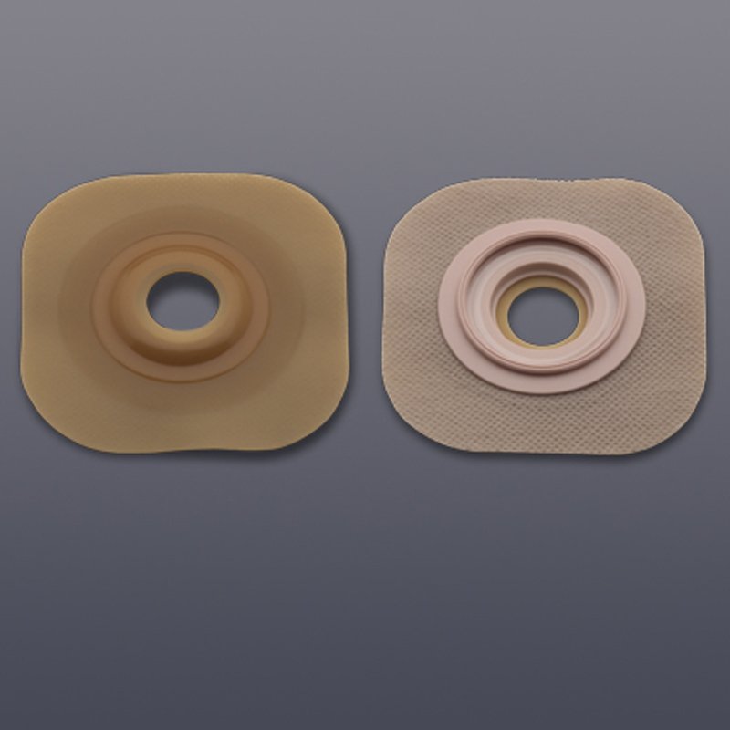 New Image™ Flextend™ Ostomy Barrier Precut, Extended Wear Without Tape 57 mm Flange Red Code System Hydrocolloid 1-1/4 Inch Opening (474640_BX)
