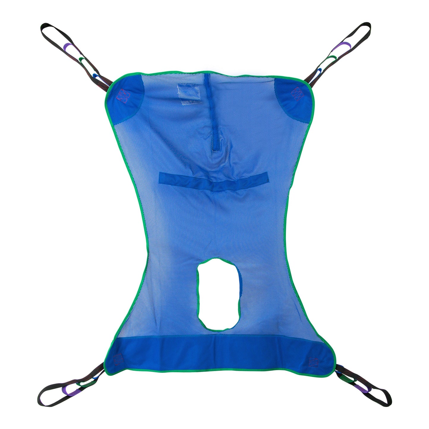 McKesson Full Body Commode Sling 4 or 6 Point Cradle Without Head Support Medium 600 lbs. Weight Capacity (1065248_EA)