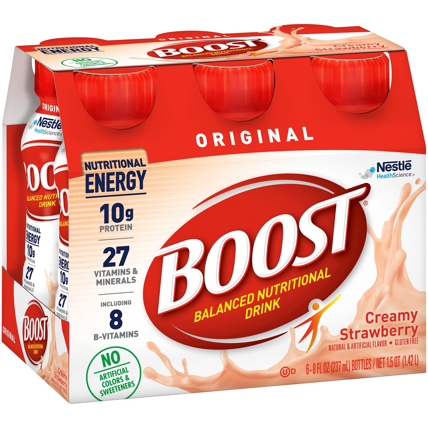 Boost® Original Oral Supplement Creamy Strawberry Flavor Liquid 8 oz. Bottle (983722_PK)