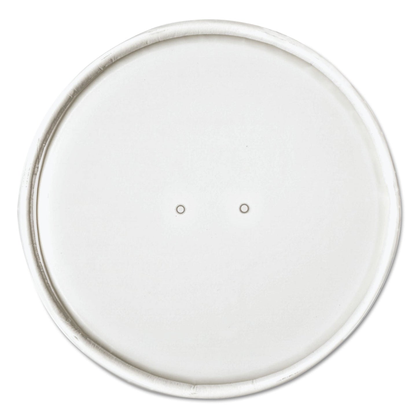Dart Paper Lids for 32oz Food Containers, White, Vented, 4.6"Dia, 25/Bag, 20 Bg/Ctn (SCCCH32A)