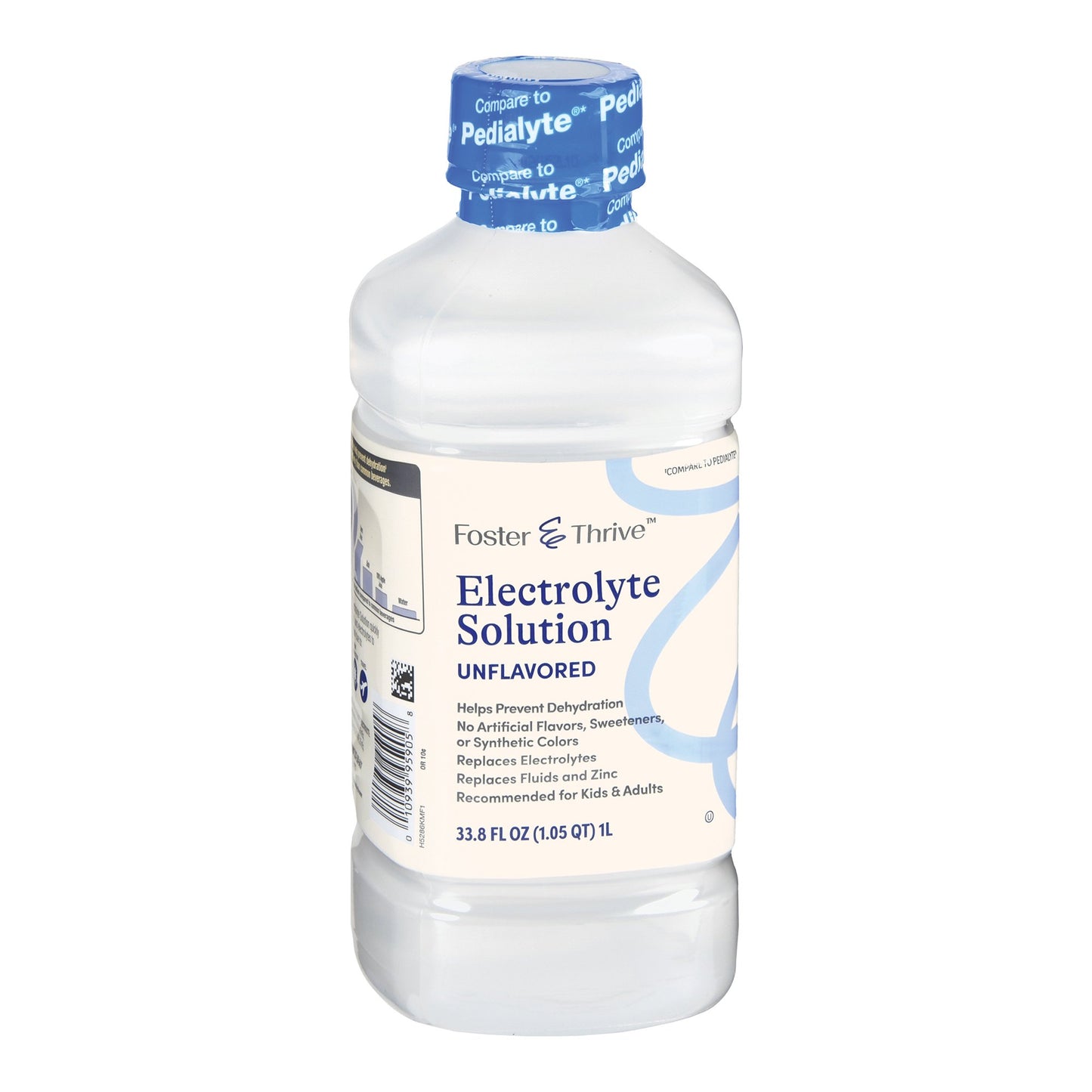 Foster & Thrive™ Oral Electrolyte Solution Unflavored 33.8 oz. Electrolyte (1238921_EA)