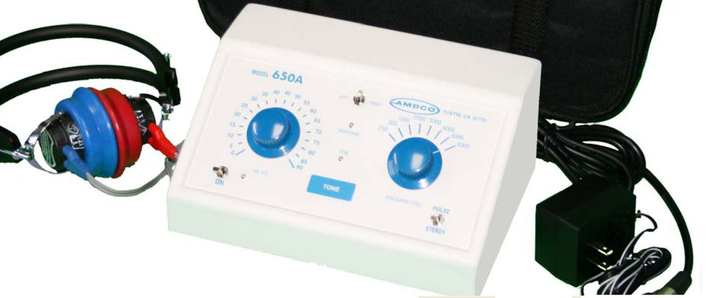 AMBCO Audiometer Pure Tone Automatic Screening Air Conduction (187865_EA)