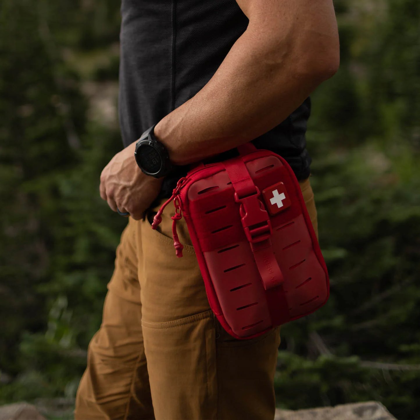 My Medic™ Wound Closure Kit First Aid Kit Red Soft Bag (1234455_EA)