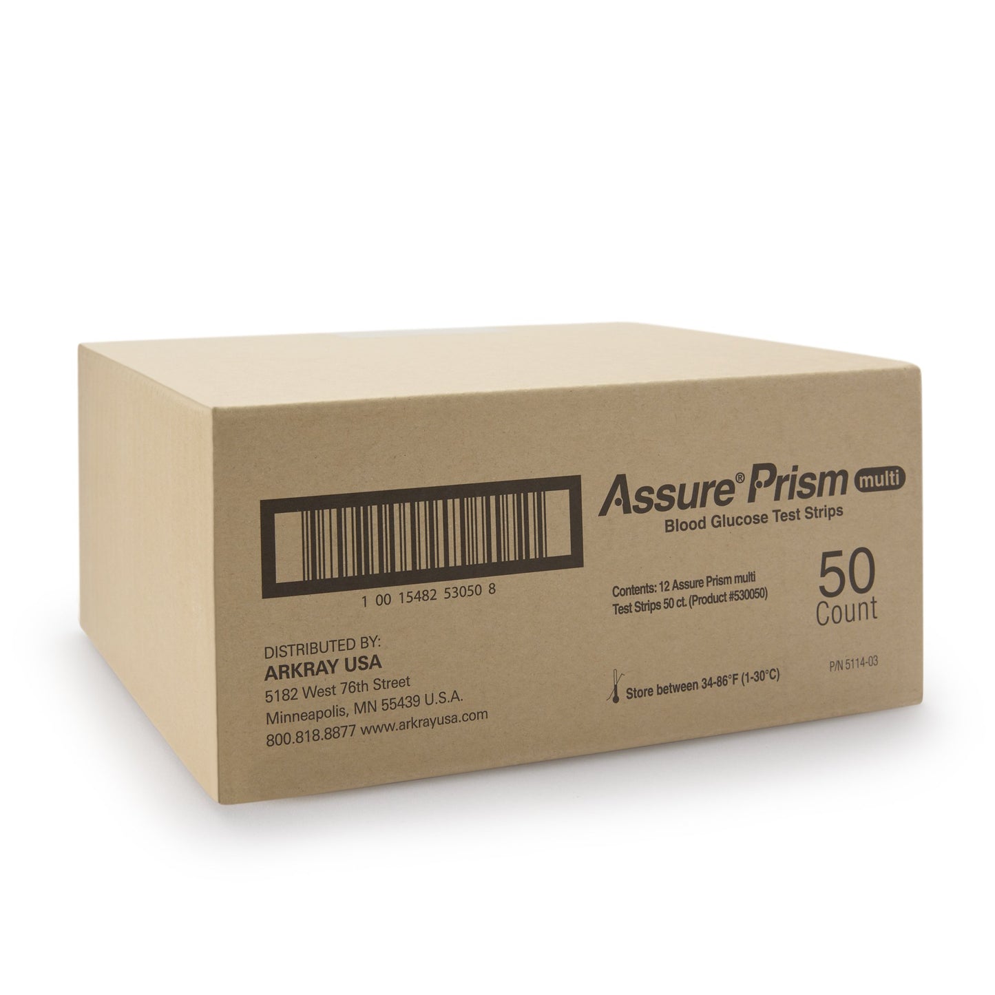 Assure® Blood Glucose Test Strips 50 Strips per Pack (942353_BX)