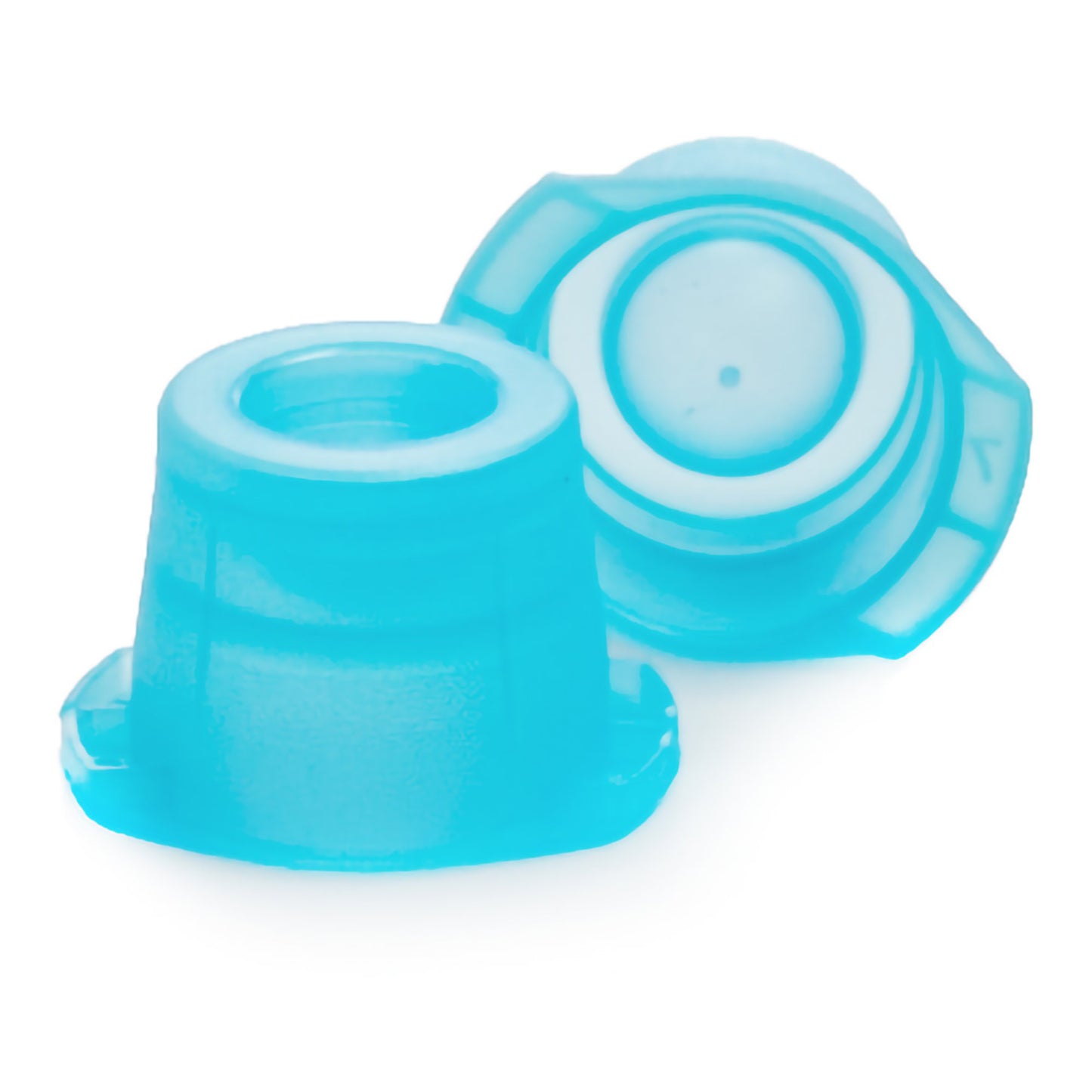 McKesson Tube Closure Polyethylene Snap Cap Blue 12 mm / 13 mm / 16 mm (Universal) Fits Most 12mm, 13mm and 16mm Evacuated Glass Blood Collection Tubes and Plastic Test Tubes NonSterile (1082091_BG)