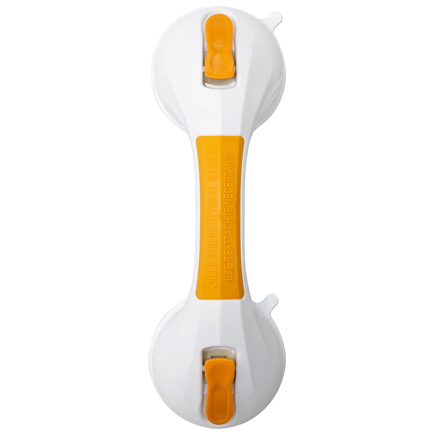 McKesson Suction-Cup Grab Bar White / Yellow Plastic (1103365_EA)