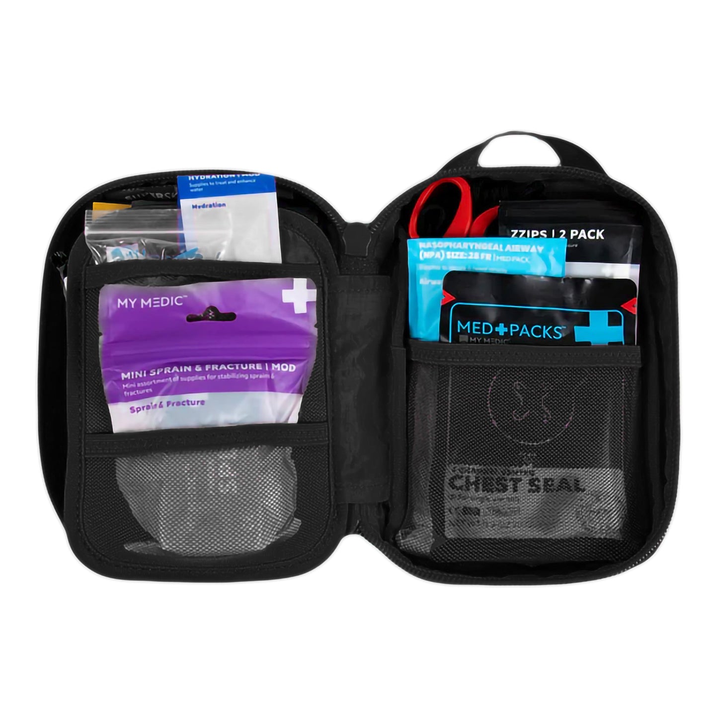 My Medic™ MYFAK Mini Standard First Aid Kit Black Soft Bag (1234446_EA)
