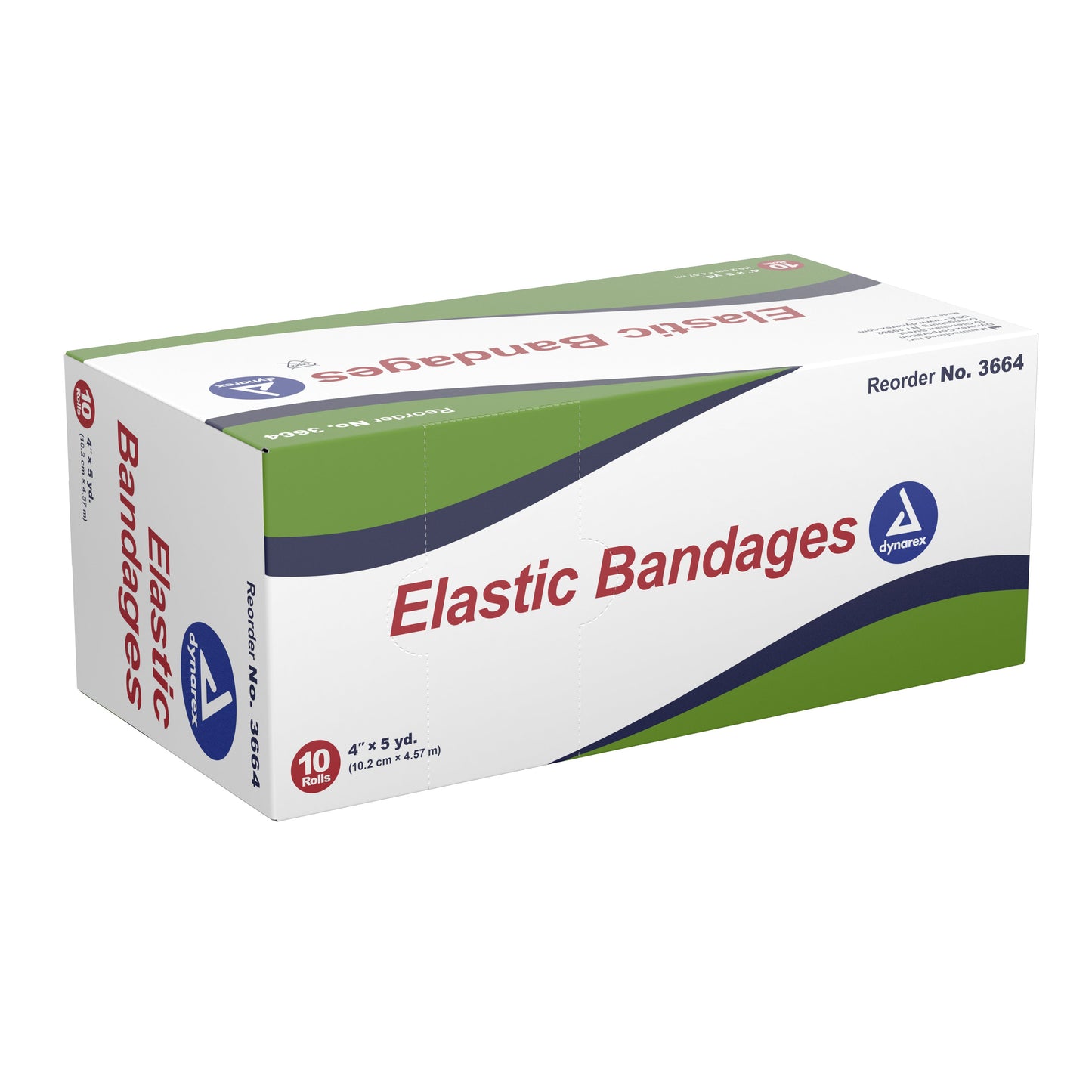 Dynarex® Elastic Bandage 4 Inch X 4-1/2 Yard Clip Detached Closure Tan NonSterile Standard Compression (885052_EA)
