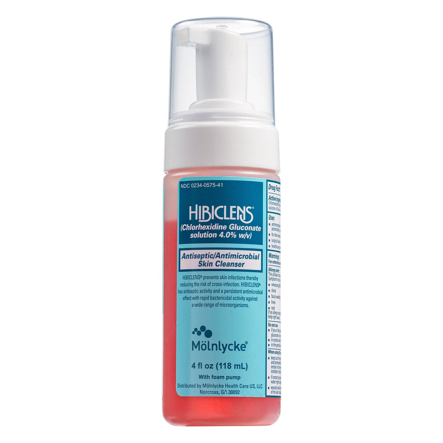 Hibiclens® Antiseptic / Antimicrobial Skin Cleanser 4 oz. Pump Bottle 4% Strength CHG (Chlorhexidine Gluconate) NonSterile (1128148_CS)
