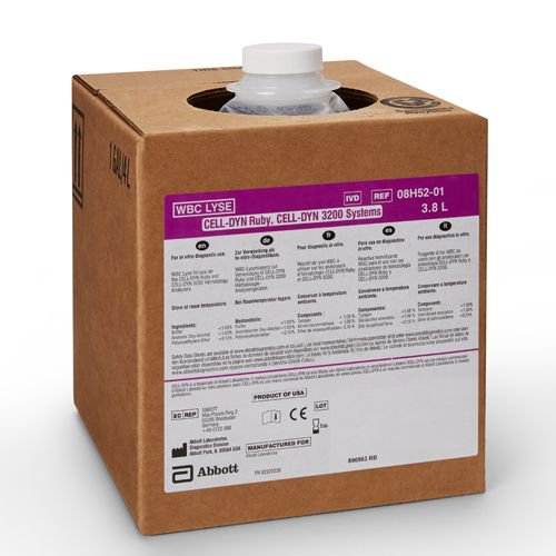 Cell-Dyn® Hematology Reagent White Blood Cell Count (WBC) Lyse For Cell-Dyn Ruby Hematology Analyzer (861872_EA)