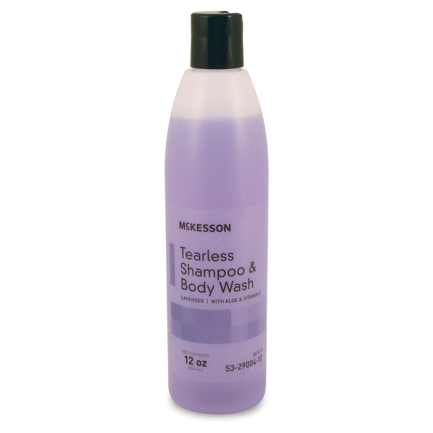 McKesson Tearless Shampoo and Body Wash 12 oz. Flip Top Bottle Lavender Scent (877036_CS)