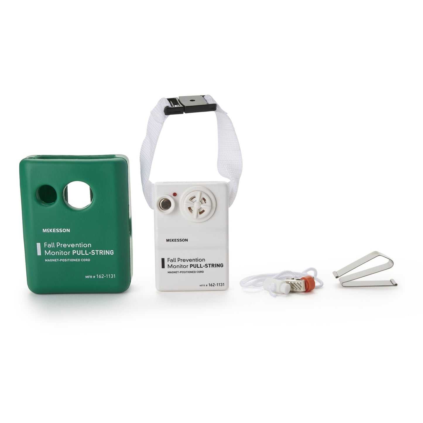 McKesson Brand Fall Prevention Monitor White / Green (1020955_EA)