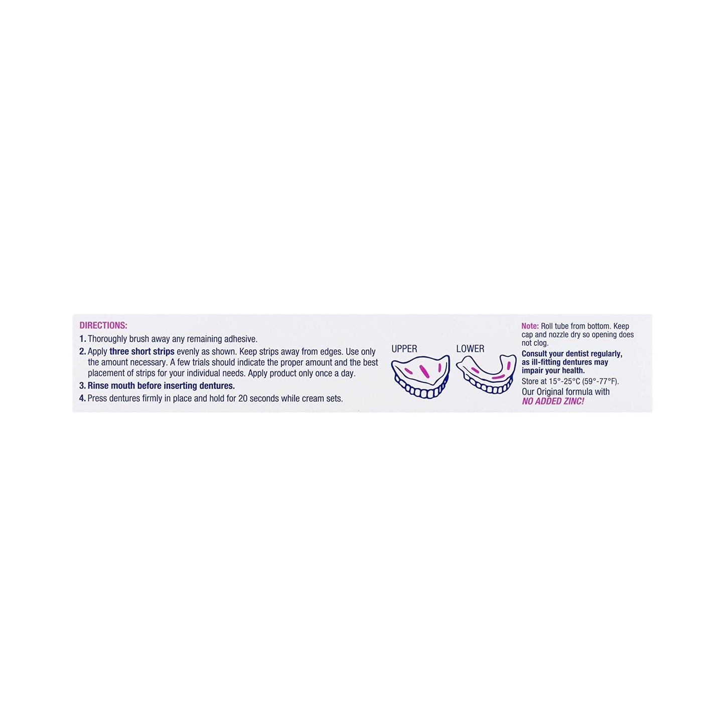 Effergrip® Denture Adhesive Cream 2.5 oz. (796847_EA)