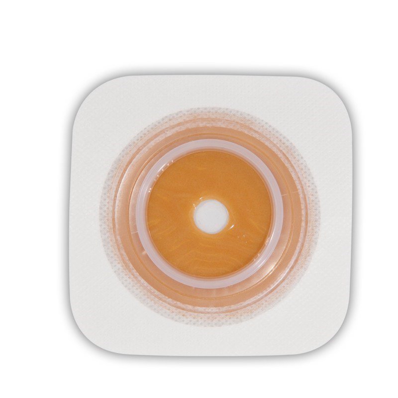 Sur-Fit Natura® Ostomy Barrier Trim to Fit, Extended Wear Stomahesive® Without Tape 38 mm Flange Sur-Fit® Natura® System Hydrocolloid Up to 7/8 Inch Opening 4 X 4 Inch (365732_BX)