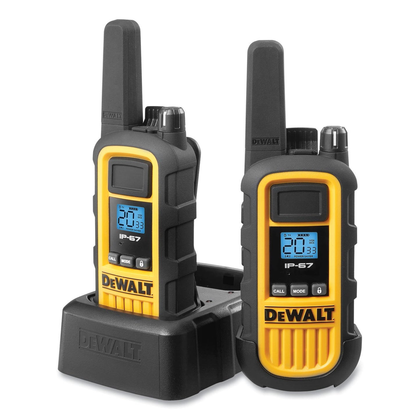 Dewalt Tools DXFRS800 Two-Way Radios, 2 W, 22 Channels (SEHDXFRS800)