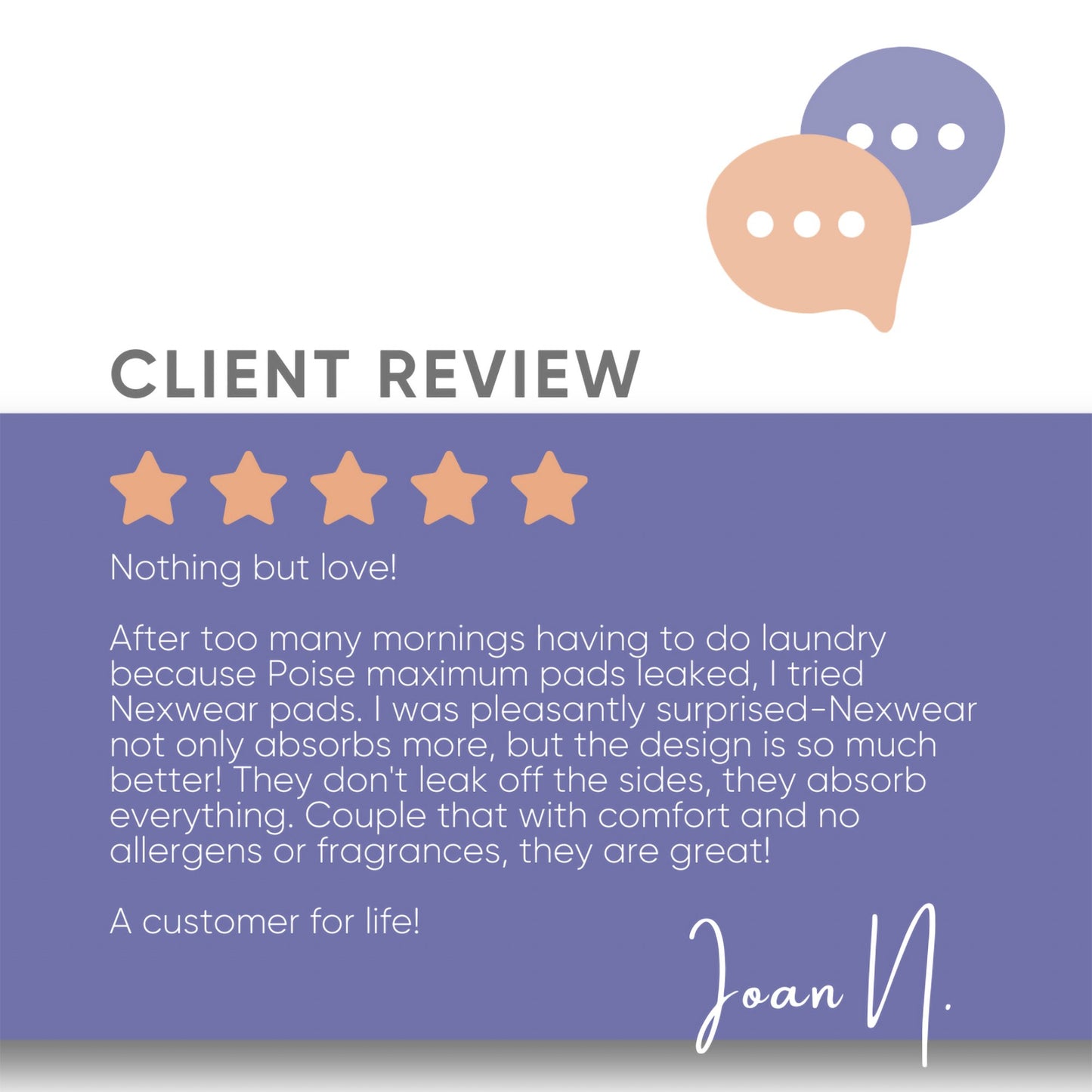 Nexwear Ultimate Bladder Control Pad 15-3/4 Inch Length Heavy Absorbency Polymer Core One Size Fits Most (1230170_PK)