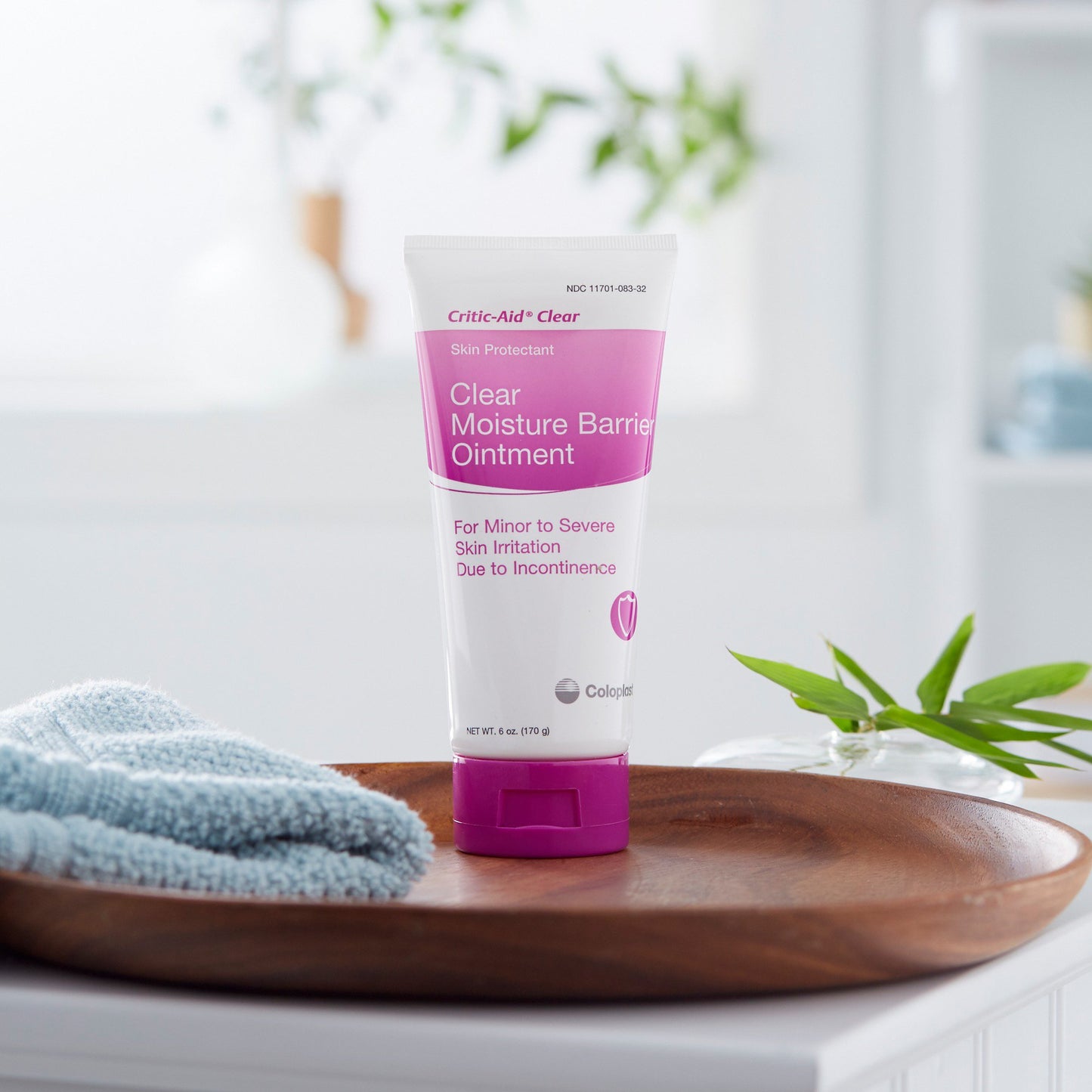 Critic-Aid® Clear Skin Protectant with CMC 6 oz. Tube Scented Ointment CHG Compatible (542818_CS)