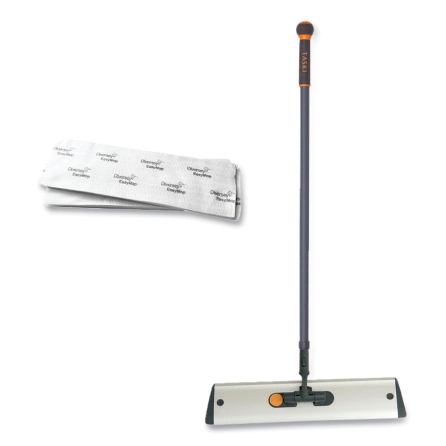 Diversey EasyMop Single-Use Microfiber Mop, 16 x 5.3, 10/Carton (DVOD1232213)