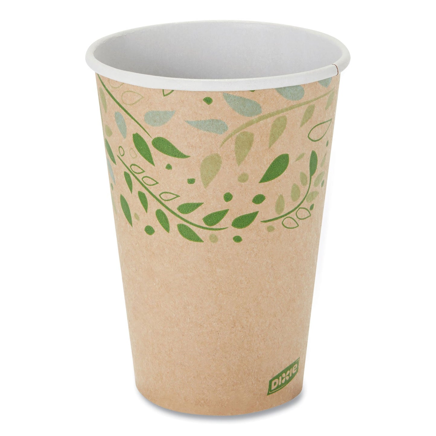 Dixie EcoSmart Recycled Hot/Cold Cups, 16 oz, Kraft Paper, 1,000/Carton (DXE2346R)