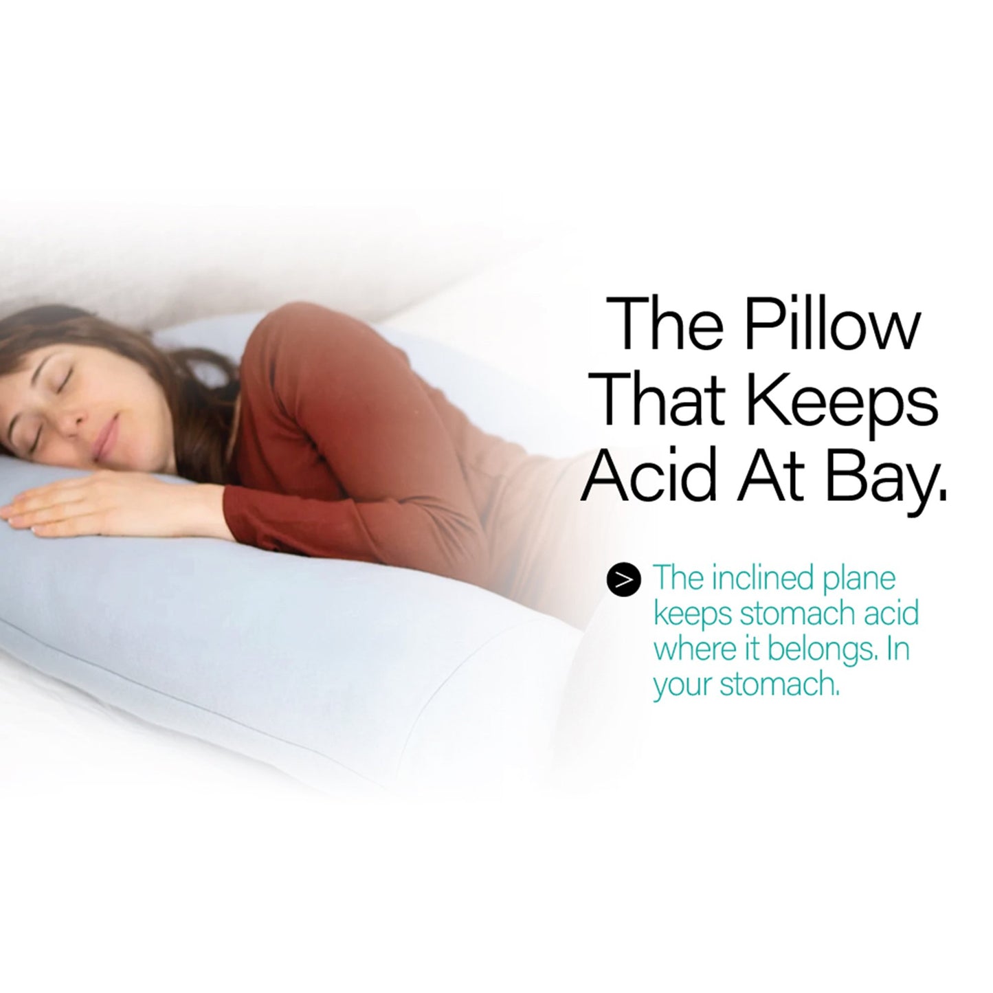 Kanjo Positioning Pillow 57 X 7 X 30 Inch Gray Reusable (1236435_EA)
