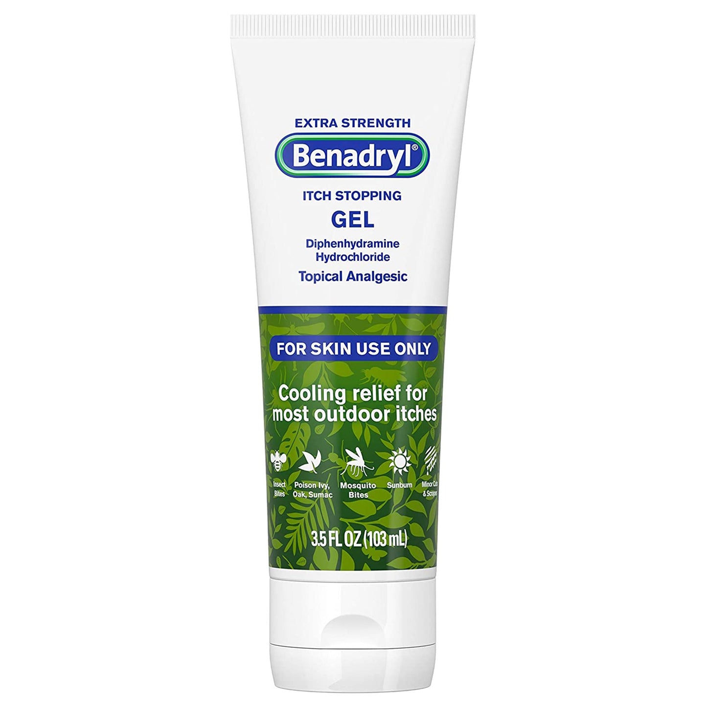 Benadryl® Itch Relief 2% Strength Gel 3.5 oz. Tube (874402_EA)