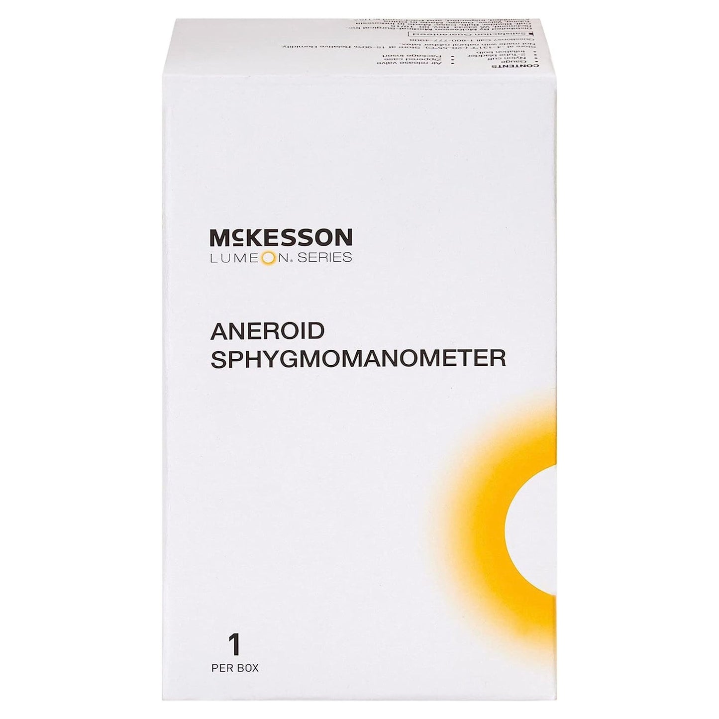 McKesson LUMEON™ Aneroid Sphygmomanometer Unit Pediatric Cuff Nylon Cuff 13 - 19.5 cm Pocket Aneroid (995509_BX)