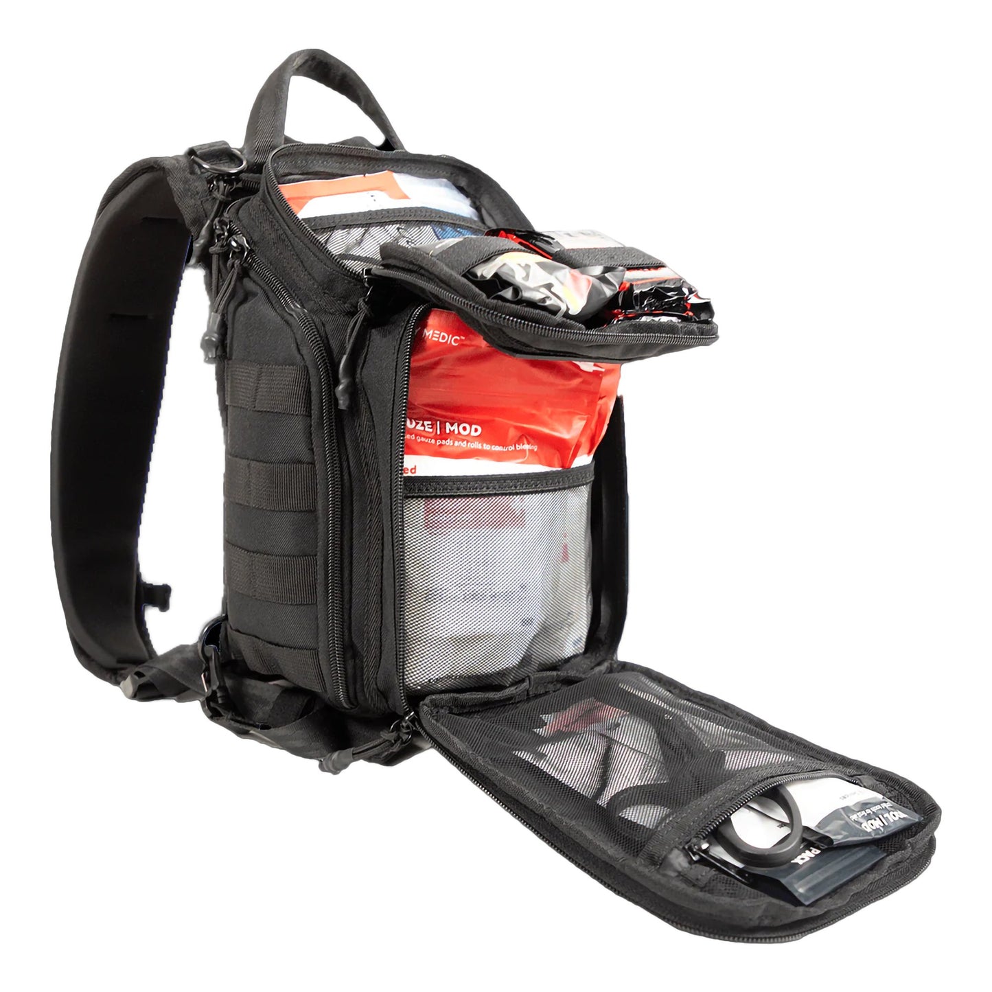 My Medic™ RECON Pro First Aid Kit Black Nylon Backpack (1207725_EA)