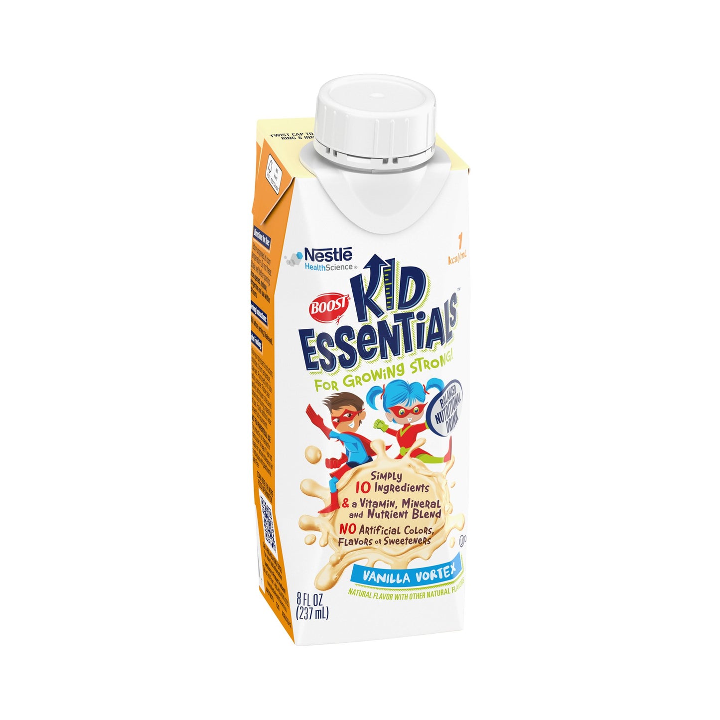 Boost® Kid Essentials™ 1.0 Pediatric Oral Supplement Vanilla Vortex Flavor 8 oz. Carton Liquid Vitamins / Minerals (1178508_EA)