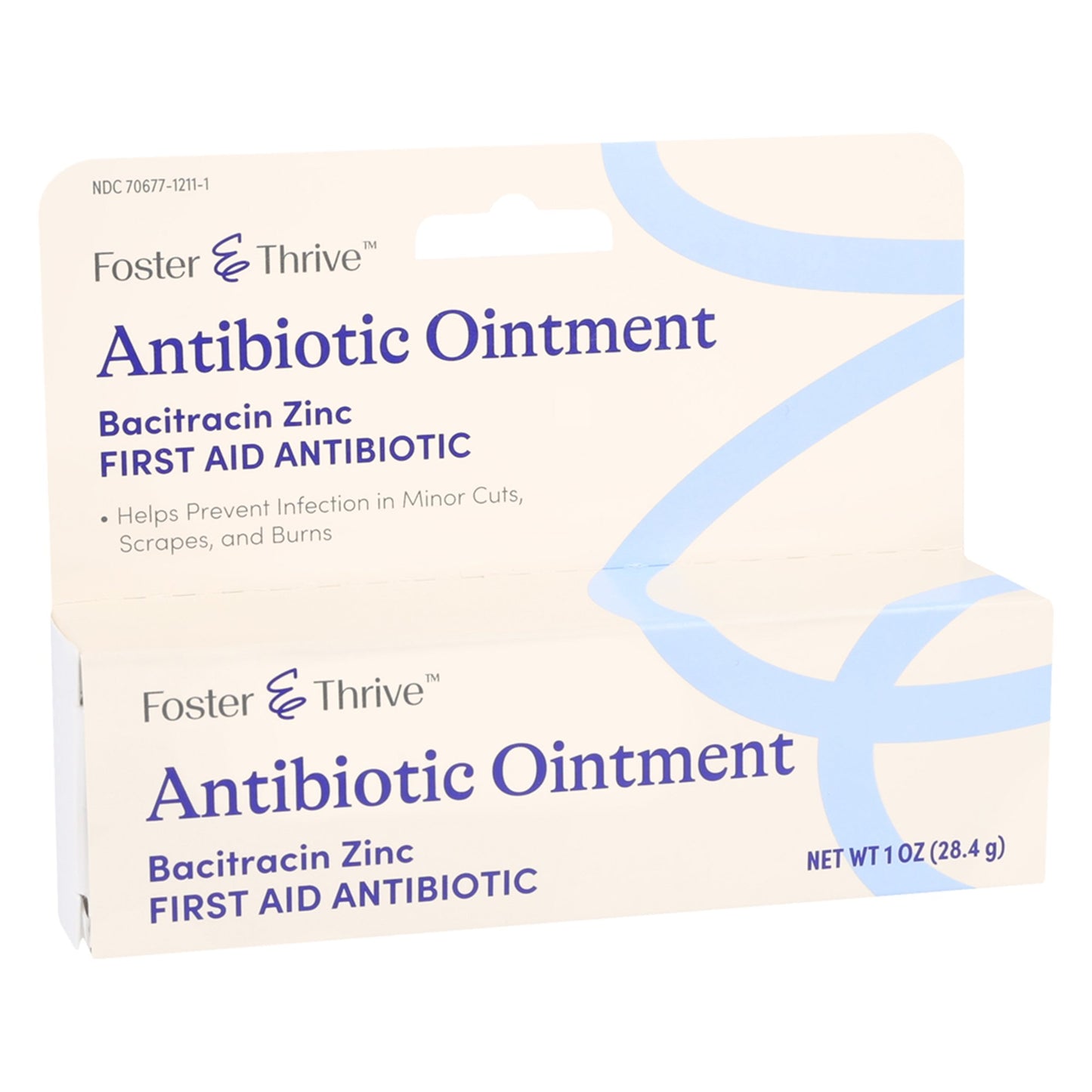 Foster & Thrive™ First Aid Antibiotic Bacitracin Ointment 1 oz. Tube (1244985_EA)