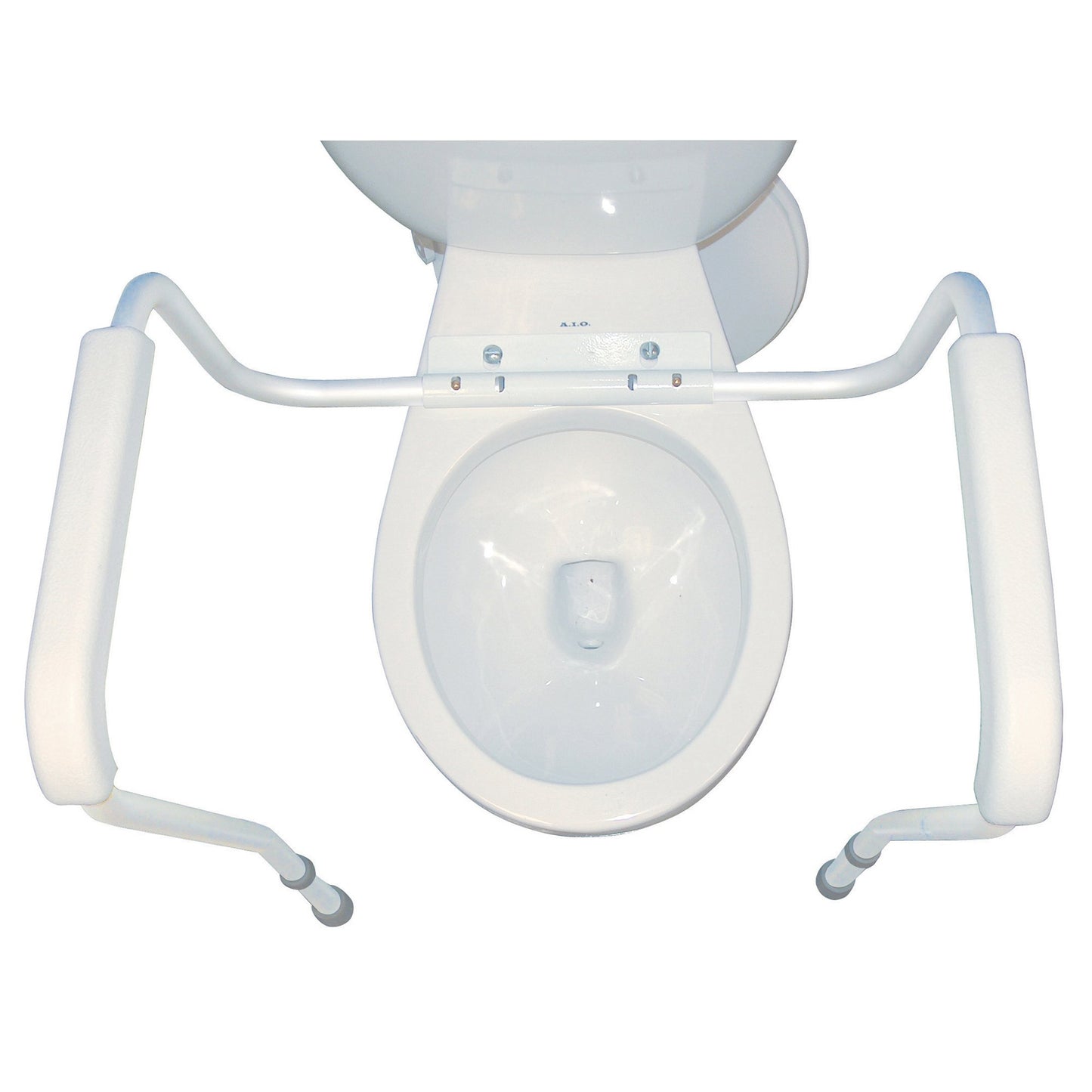 drive™ Toilet Safety Rail White / Gray Aluminum (625739_EA)