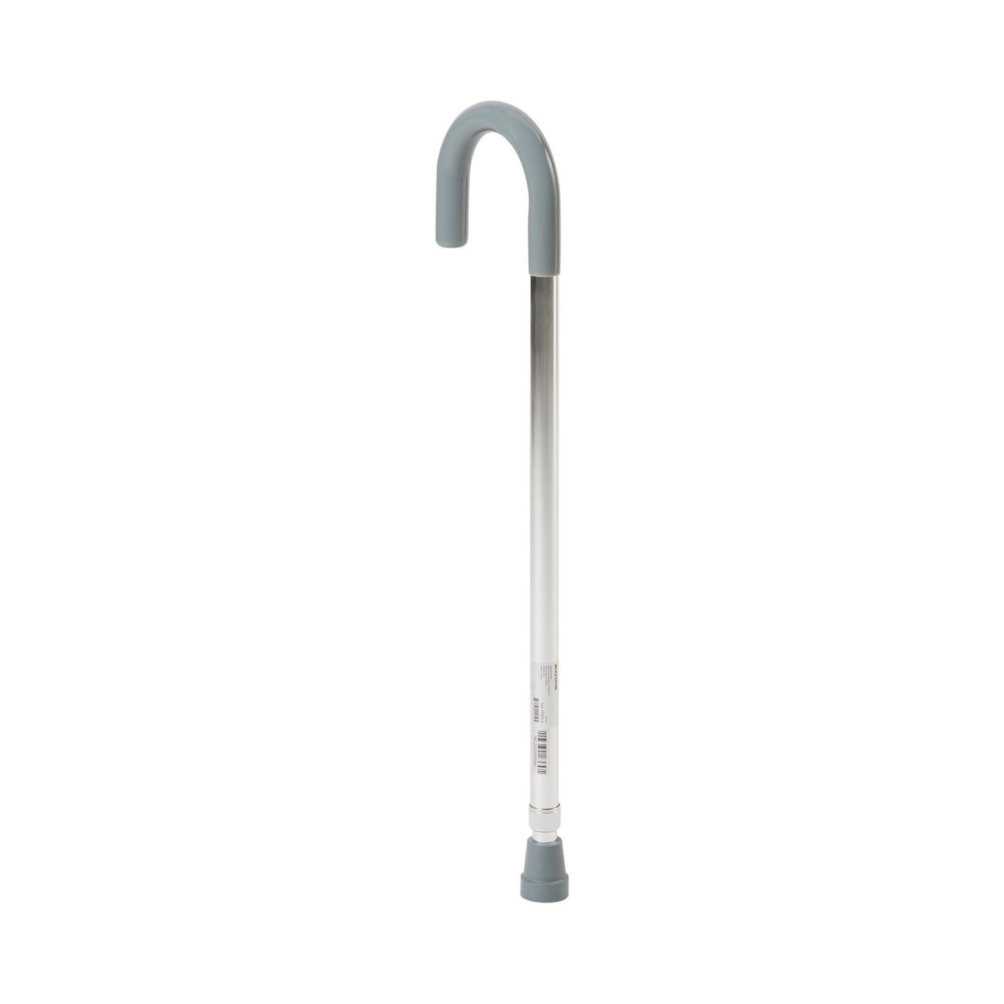 McKesson Round Handle Cane Aluminum 29-3/4 to 38-3/4 Inch Height Chrome (1065221_EA)
