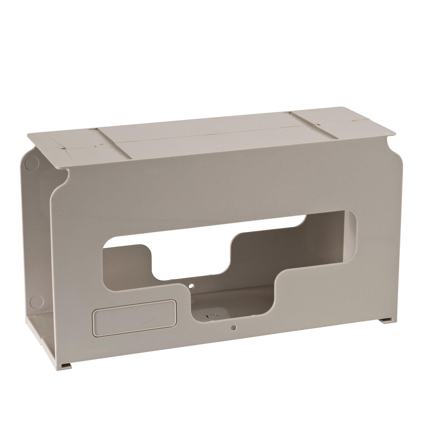 SharpSafety™In-Room™ Glove Box Holder Horizontal or Vertical Mounted 2-Box Capacity Beige 4-1/2 X 8 X 12-1/2 Inch Plastic (363562_EA)